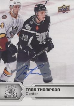 2017-18 Upper Deck AHL - Autographs #115 Tage Thompson Front