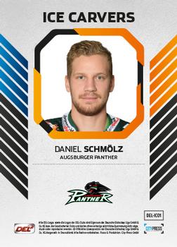 2017-18 Playercards (DEL) - Ice Carvers #DEL-IC01 Daniel Schmolz Back