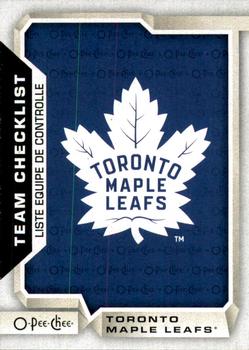 2018-19 O-Pee-Chee #563 Toronto Maple Leafs Front