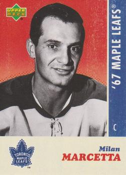 2007 Upper Deck 1967 Toronto Maple Leafs #17 Milan Marcetta Front