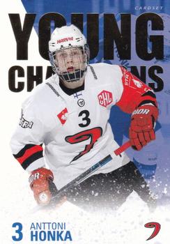 2018-19 Cardset Finland - Young Champions #YC 3 Anttoni Honka Front