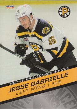 2017-18 Choice Providence Bruins (AHL) #11 Jesse Gabrielle Front