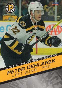 2017-18 Choice Providence Bruins (AHL) #17 Peter Cehlarik Front