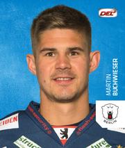 2018-19 Playercards Stickers (DEL) #47 Martin Buchwieser Front