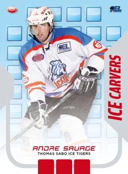 2009-10 Playercards Hauptserie (DEL) - Ice Carvers #IC09 Andre Savage Front