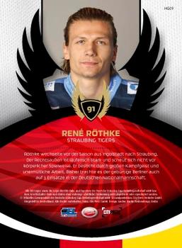2009-10 Playercards Hauptserie (DEL) - Home Grown #HG09 Rene Rothke Back