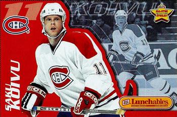 1999-00 Kraft / Post Collection - Oscar Mayer Lunchables All-Star Collection #NNO Saku Koivu Front