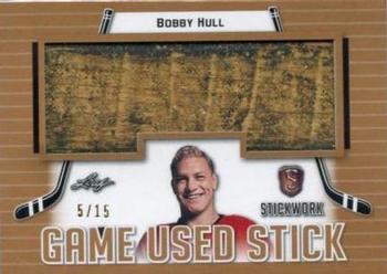 2017-18 Leaf Stickwork - Game-Used Stick #GS-12 Bobby Hull Front