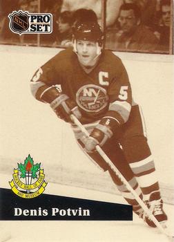1991-92 Pro Set - 1991 NHL Hall of Fame Induction #2 Denis Potvin Front