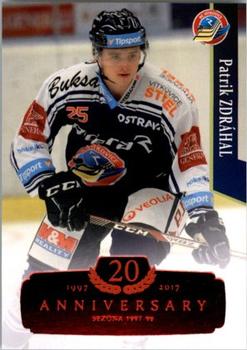 2017-18 OFS Classic - Retro Red #264 Patrik Zdrahal Front
