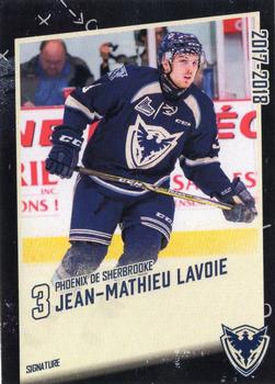 2017-18 Extreme Sherbrooke Phoenix (QMJHL) #3 Jean-Mathieu Lavoie Front