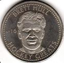 1996-97 Got-Um NHLPA Hockey Greats Coins #NNO Brett Hull Front