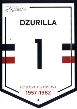 2018 SportZoo Pocta Legendam I. edicia - Plaketa #PL05 Vladimir Dzurilla Front