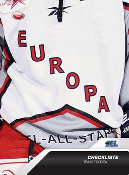 2009-10 Playercards Preview Serie (DEL) #94 Checkliste DEL-All-Stars EU Front