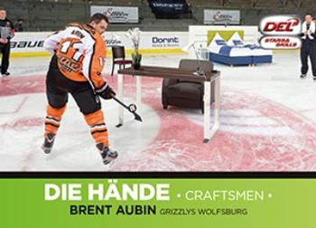 2015-16 Playercards Basic Serie 1 (DEL) - Die Hande #DEL-CR13 Brent Aubin Front