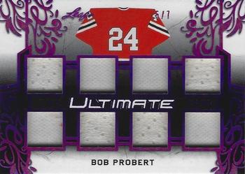 2018-19 Leaf Ultimate - The Ultimate Card - Purple #TUC-03 Bob Probert Front