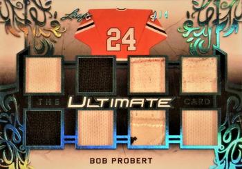 2018-19 Leaf Ultimate - The Ultimate Card - Platinum Blue #TUC-03 Bob Probert Front
