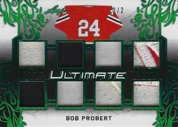 2018-19 Leaf Ultimate - The Ultimate Card - Green #TUC-03 Bob Probert Front