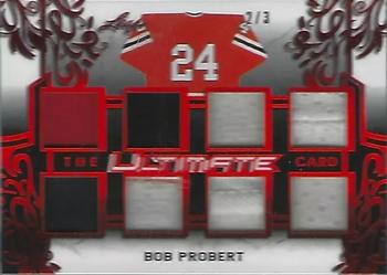 2018-19 Leaf Ultimate - The Ultimate Card - Red #TUC-03 Bob Probert Front