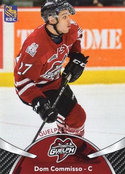 2018-19 Guelph Storm (OHL) Police #B-12 Domenic Commisso Front