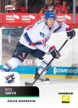 2018-19 Playercards (DEL) #DEL-239 Ben Smith Front