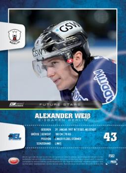2008-09 Playercards (DEL) - Future Stars #FS2 Alexander Weiss Back