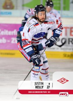 2018-19 Playercards (DEL2) #50 Justin Kelly Front