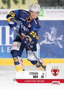 2018-19 Playercards (DEL2) #319 Steven Bär Front