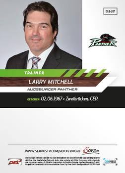 2013-14 Playercards Basic Serie (DEL) #DEL-201 Larry Mitchell Back