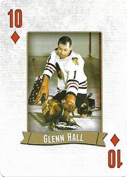 2014 Frameworth Hockey Legends Playing Cards #10♦ Glenn Hall Front