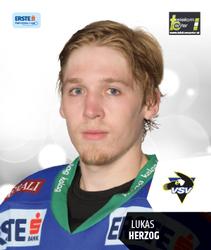 2016-17 Playercards Stickers (EBEL) #82 Lukas Herzog Front