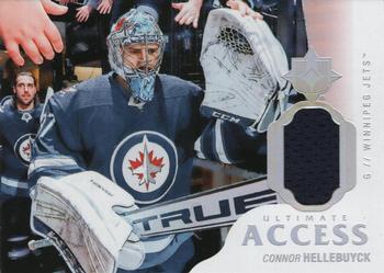 2018-19 Upper Deck Ultimate Collection - Ultimate Access Jersey #UA-CH Connor Hellebuyck Front