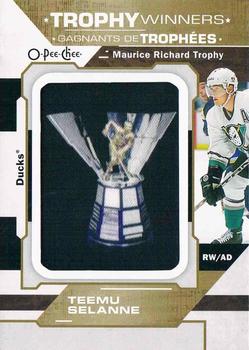 2019-20 O-Pee-Chee - Trophy Patches #P-30 Teemu Selanne Front