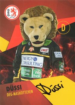 2015-16 Dusseldorfer EG Postcards #NNO Düssi Front