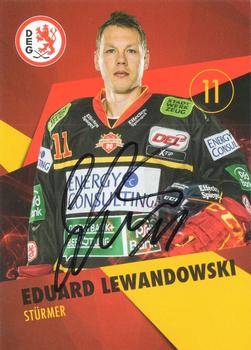 2015-16 Dusseldorfer EG Postcards #NNO Eduard Lewandowski Front