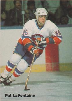 1985-86 New York Islanders Police #5 Pat LaFontaine Front