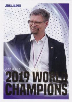 2019-20 Cardset Finland Series 1 - 2019 World Champions #26 Jukka Jalonen Front