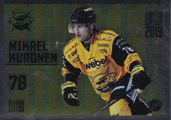 2019-20 Cardset Finland Series 1 - Limited Edition #NNO Mikael Kuronen Front