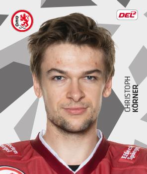 2019-20 Playercards Stickers (DEL) #097 Christoph Korner Front