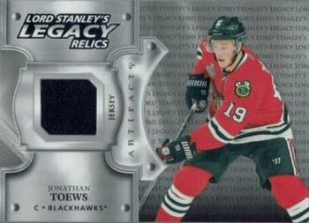 2019-20 Upper Deck Artifacts - Lord Stanley's Legacy Relics #LSLR-JT Jonathan Toews Front