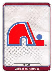 2019-20 Topps NHL Sticker Collection #568 Quebec Nordiques Vintage Logo Front