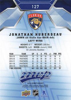 2019-20 Upper Deck MVP - Blue #127 Jonathan Huberdeau Back