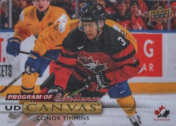 2019-20 Upper Deck - UD Canvas #C256 Conor Timmins Front