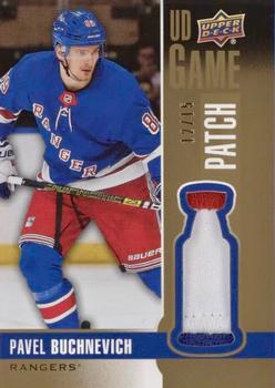 2019-20 Upper Deck - UD Game Patch #GJ-PA Pavel Buchnevich Front