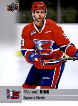 2019-20 Upper Deck CHL #160 Michael King Front