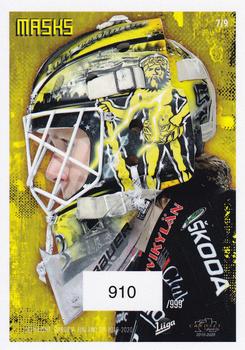 2019-20 Cardset Finland Series 2 - Masks SN999 #7 Niclas Westerholm Back
