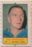 1969-70 O-Pee-Chee - Four-in-One Mini-Cards Singles #NNO Red Berenson Front