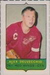 1969-70 O-Pee-Chee - Four-in-One Mini-Cards Singles #NNO Alex Delvecchio Front