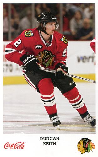 2007-08 Chicago Blackhawks Postcards #NNO Duncan Keith Front