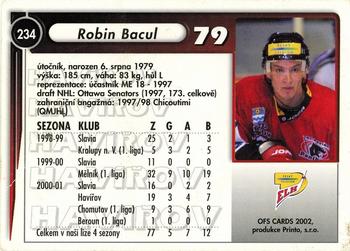 2001-02 Czech OFS #234 Robin Bacul Back